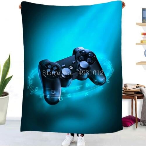 Flannel Blanket for My Baby Quilt Blanket Printing Home Textile Bed Sofa Express Love Blanket Bedding Gamepad