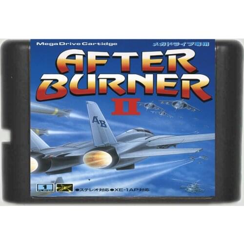 After Burner 2 16 bit MD Game Card For 16 bit Sega MegaDrive Genesis game console