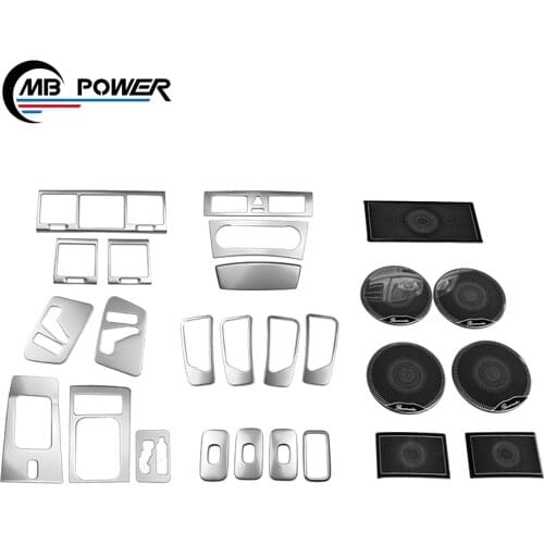 G Class w463 G350 G400 G500 G63 G65 Interior Decoration Trims for G Class w463 G350 G400 G500 G63 G65 Chrome Line Interior Parts