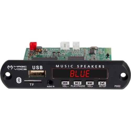 MAGICVOICE MP5 USB/SD/MMC/BLUETOOTH OPERATED CONVERTER DIGITAL VIDEO PLAYER BOARD (12V-500MA)
