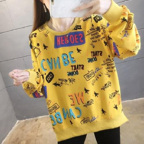 LENGONI Women's Sweatshirts With Print