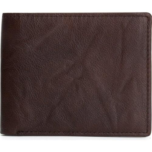 Men Wallets Genuine Leather Short Wallet Small Purse Driver License Holder Coin Purse ID Credit Card Holder Carteira Bag