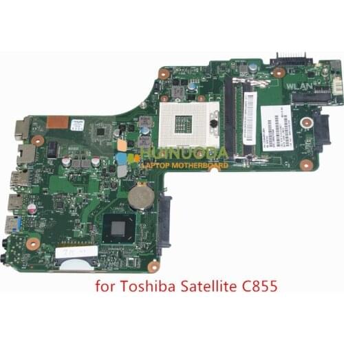 NOKOTION Laptop maiboard For Toshiba Satellite c855 c855-s5194 Intel Motherboard s989 V000275560 tested