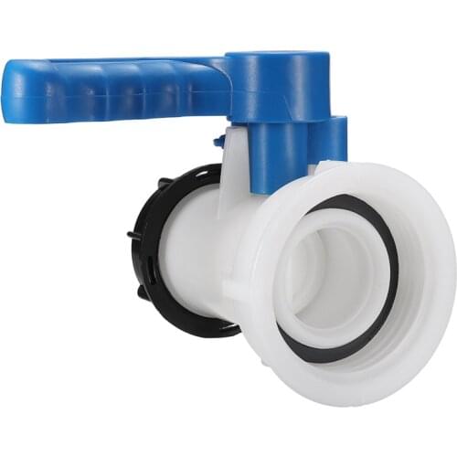 IBC Tank Garden Hose Adapter DN40/DN50 Butterfly Valve Container Outlet Control Tool Garden Irrigation Connection Valve