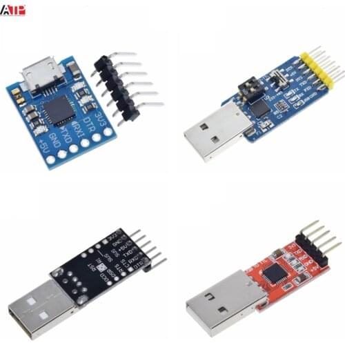 GREAT IT CP2102 USB 2.0 to UART TTL 5PIN Connector Module Serial Converter STC Replace FT232 CH340 PL2303 CP2102 MICRO USB