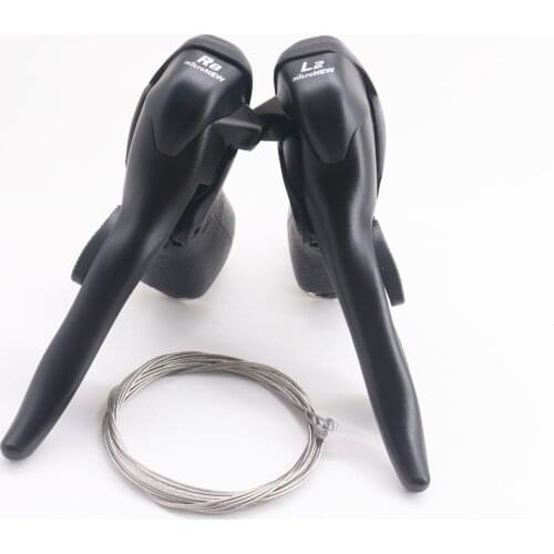 For microSHIFT Double 8 Speed STI Shifter Bicycle Dual Control Levers Road Bike Shift Lever Derailleur for Shimano Drop Bar