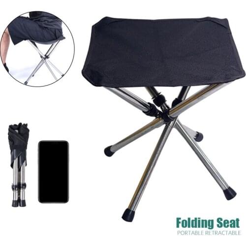 Folding Fishing Chair Ultralight Outdoor Camping Stool Travel Picnic Chair Portable Beach Hiking Seat Fishing Tools