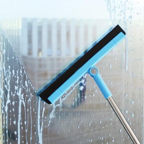 Wonderlife Floor Squeegee Adjustable Professional Water Squeegee Foam With Handle For Garage Tile Shower Hair Floor Wiper