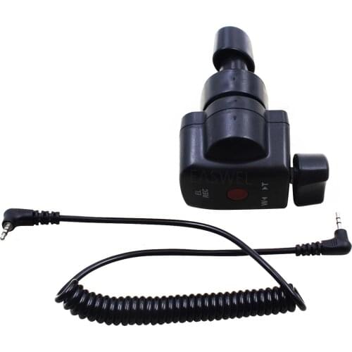 Camcorder Zoom Remote Control+2.5mm Jack Cable for Sony Panasonic Camcorder Lanc