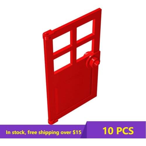 10PCS MOC Bricks Compatible Assembles Particles 60623 1x4x6 For Building Blocks Parts DIY electric Educational C