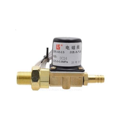 2pcs CO2 N B C carbon dioxide gas shielded welding machine wire feeder solenoid valve gas valve DC24V AC36V AC24V