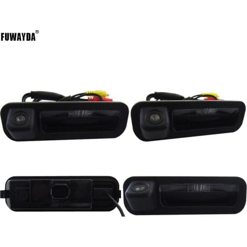 Free shipping 480TVL 170'' Wide view Angle Car Accessories HD Handle CCD Car Rear View Reverse Camera for FORD Focus Mondeo Kuga