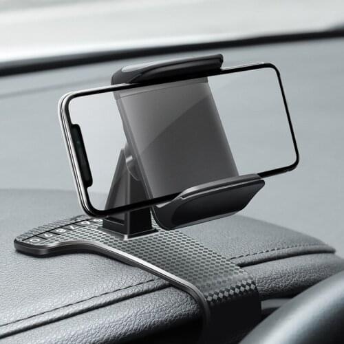 HCjew Dashboard Car Phone Holder 360 Degree Mobile phone Stands Rearview Mirror Sun Visor In Car GPS Navigation Bracket