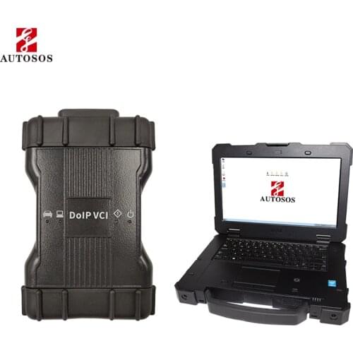 DoIP VCI All Car Tools Diagnostic With Notebook Support The Original Diagnosis System Of Each Model 5in1 Diagnosis Scheme Coding