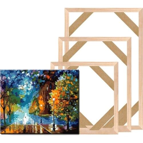 Picture Wall Natural Wood Frame For Wall Canvas Oil Painting Frame Poster Frame Photo Fame photo Wall Art Decor