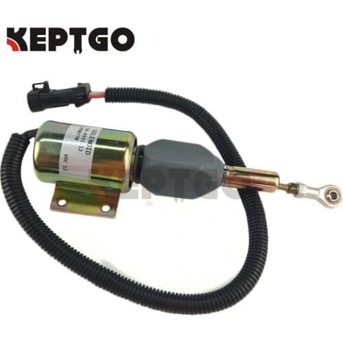New SA-4931-12 Shutdown Shut Off Stop Solenoid 3990770 12V Fit for Cummins Diesel