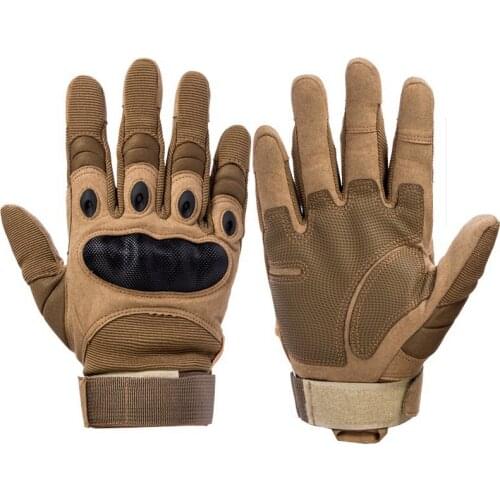 Army Military Tactical Gloves Paintball Airsoft Shooting Combat Anti-Skid Bicycle Hard Knuckle Full Finger Gloves Touch Screen