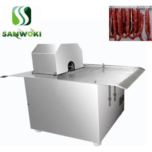 Semi-automatic electric desktop sausage warp tie machine sausage tying machine sausage knot machine Sausage linking machine
