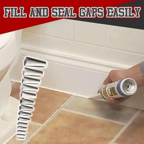 Caulking Finisher Silicone Sealant Nozzle Glue Remover Scraper Caulk Nozzle