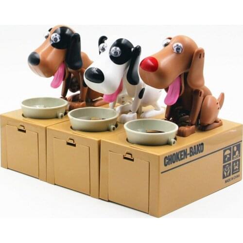 Hot Cute Small Dog Piggy Save Money Bank Saving Money Pot Coin Box Can Creative Gift Kids Birthday Gifts