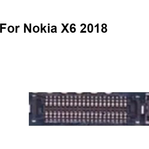 2PCS Dock Connector Micro USB Charging Port connector For Nokia X6 2018 X 6 2018 logic on on flex cable