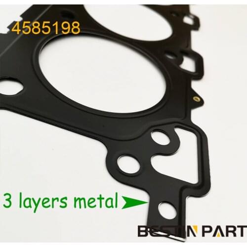 4585198 Gasket Cylinder Head RH 3 Layers Metal for Land Rover Range Rover Sport Discovery 3