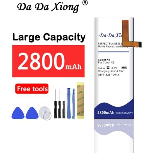 Da Da Xiong 2800mAh CUBOT X9 Battery for CUBOT X9 Phone battery