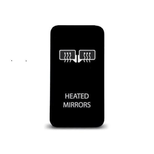 Automobiles car interior HEATED MIRRORS push Button relays LED Switches with Wires For Land Fortuner Tacoma yellow led color