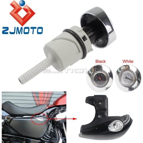 Motorcycle Oil Plug Temp Gauge For Harley Sportster 48 XL1200X 2010-2019 Low SuperLow XL883L 2005-2019 Oil Temperature Dipstick