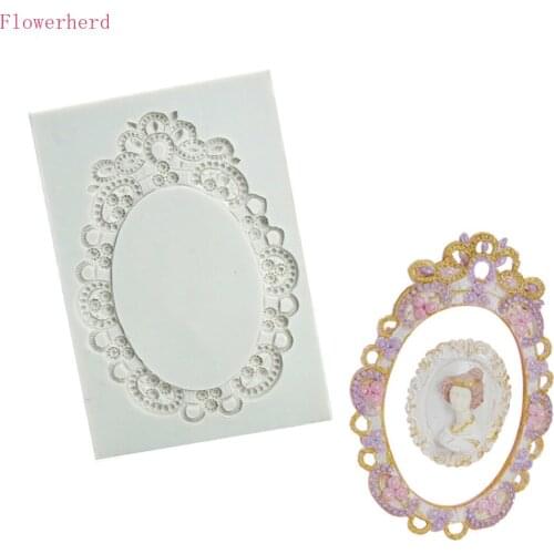 European Series Chocolate Mold Frame Silicone Mold Fondant Cake Mold Baking Tools Cake Decorating Pastry Tools Cookie Stencil