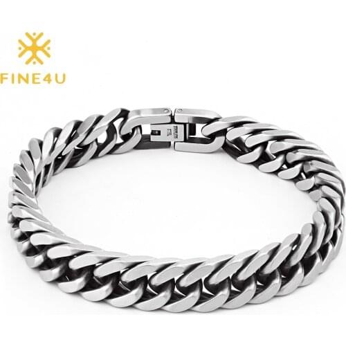 Кожаные браслеты FINE4U China At AliExpress
