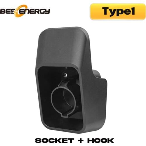 Dummy Socket for Electric Vehicle Handle Connector Waterproof EV Charger Cable Holster for Type1 SAE J1772 Plug Holder AC