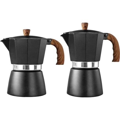 150/300ML Coffee Maker Aluminum Mocha Espresso Percolator Pot Coffee Maker Moka Pot Stovetop Coffee Maker