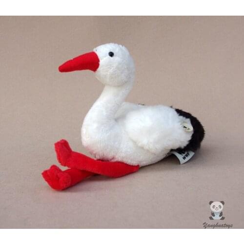 Nice wild plush Flamingo doll toy soft real life stuffed birds model present toys store
