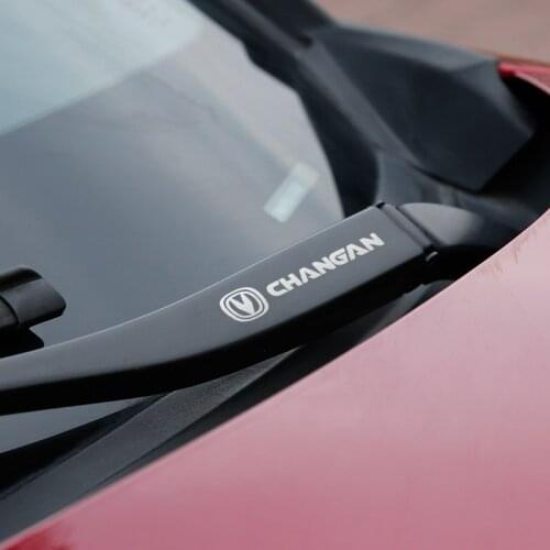 Car Window Wiper Stickers Metal Emblem For Changan CS55 CS75 CS35 CS95 Accessories Car Styling