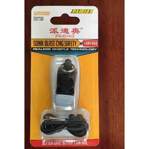 New Package PAIDIAO Whistle Seedless Plastic Whistle Professional Soccer Basketball Referee Whistle Dolphin Apito