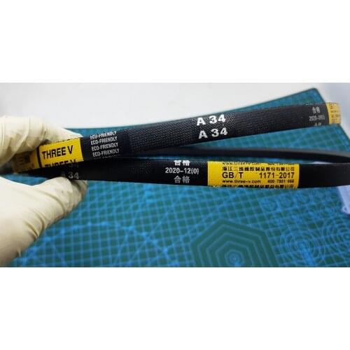 A34 Rubber V- Belt Drive Belt For Bench drill Parts A33 A37 A39 A28 A36 A34