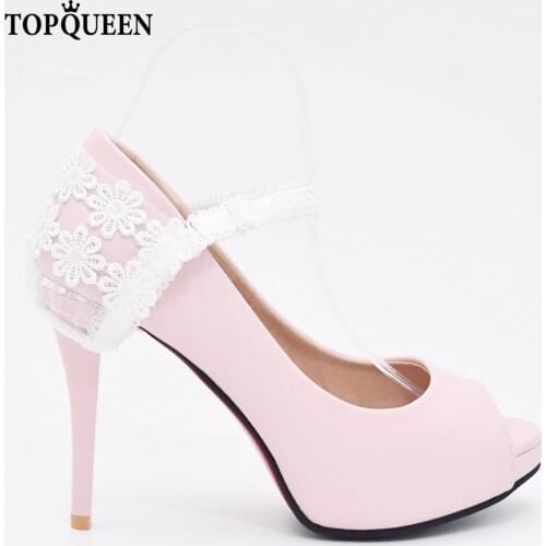 TOPQUEEN-AS22 Anti-loose Shoelace Accessories Womens Detachable PU Leather Shoelaces Shoe Laces for Women