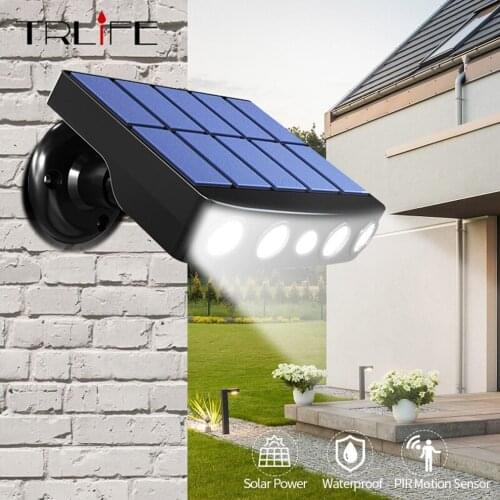LED Solar Light Motion Sensor Outdoor Home Courtyard Lawn Garden Wall Lamp Waterproof Solar Outdoor Lighting Sensor Street Lamps