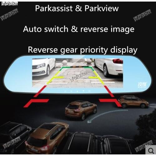 Dash cam car mounted dual lens night vision 360 degree panoramic reversing image integrated machine CD50 Q06