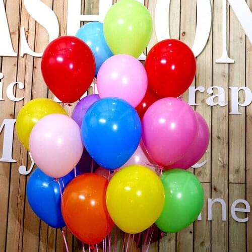 100pcs 10 inch 2.2g Matte Latex Balloons Birthday Party Decor Wedding Party Ballons Light Pink Color Globos