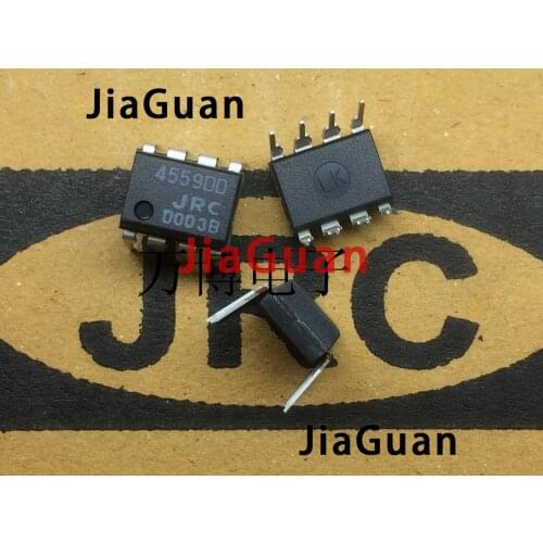 6pcs JRC NJM4559DD 4559 4559DD DIP8 Operational amplifier made in Japan