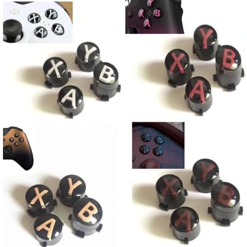 A B X Y Buttons Bullet Letters Mod Menu Button for Xbox One S Slim One Elite Controller Limited Edition Custom Special Design