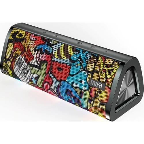 Mifa A10+ True wireless Bluetooth 5.0 speaker 360° Stereo sound great bass effect Waterproof IPX7 Long play time 2200mAh battery