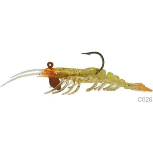Caridina Shrimp 7.62cm 6.5g Tpe Soft Silicone Prawn