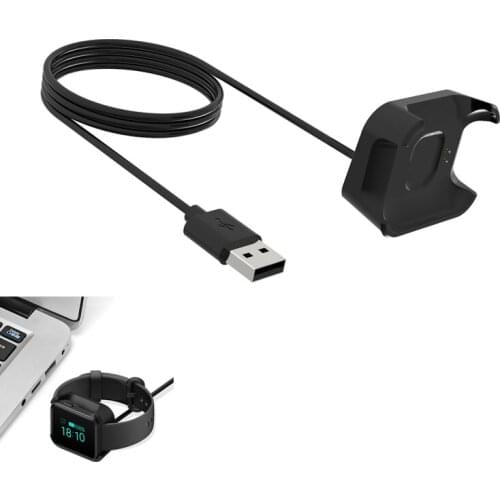 Smartwatch Dock Charger Adapter USB Fast Charging Cable Cord Wire for Xiaomi Mi Watch Lite/Redmi Global Smart Watch Accessories