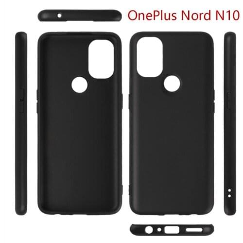 For OnePlus Nord N10 TPU Silicon phone Cover for One Plus Nord N10 N 10 Fitted Bumper Matte Soft Case