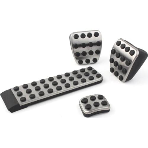 Manual Vehicles Gas Throttle Brake Pedal Cover For Mercedes Benz 2004 2005-2011 SL SLK Class E-Class 2008 S-Class 2016-2019