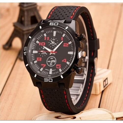 2019 Fashion Trend Racing Limit Sports Watch Cool Creative Case Phone Case Leisure Three-Eyed Mens Quartz Watch