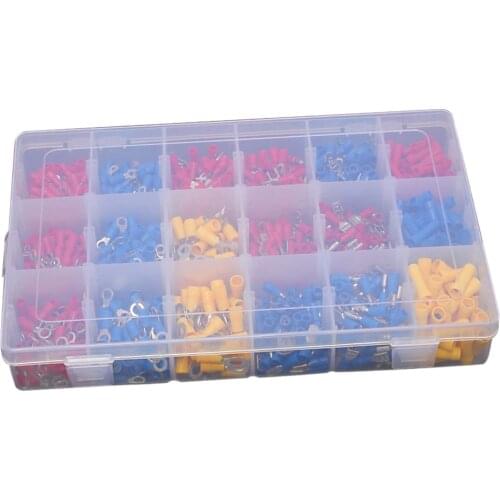 1200pcs Wire Connectors Heat Shrink Wire Connector Kit Marine Auto Terminals